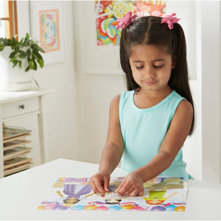 Pad de stickers reusables ropa