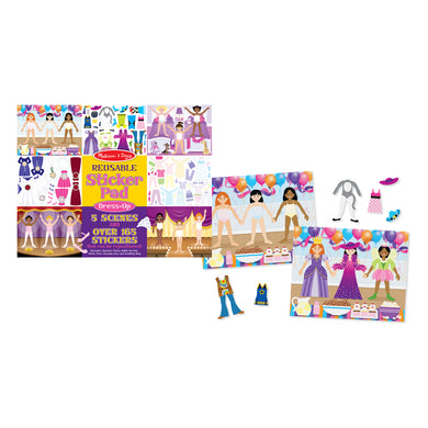 Pad de stickers reusables ropa