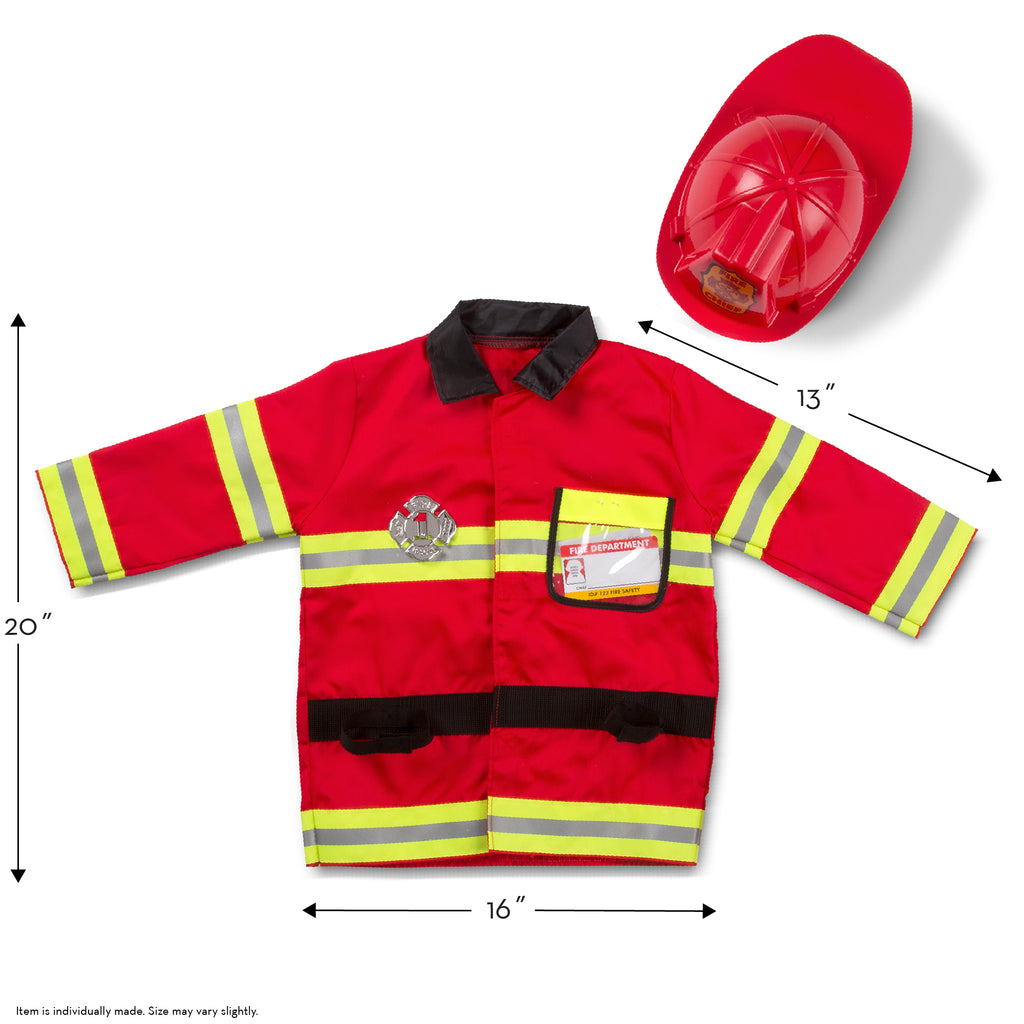 Disfraz de bombero