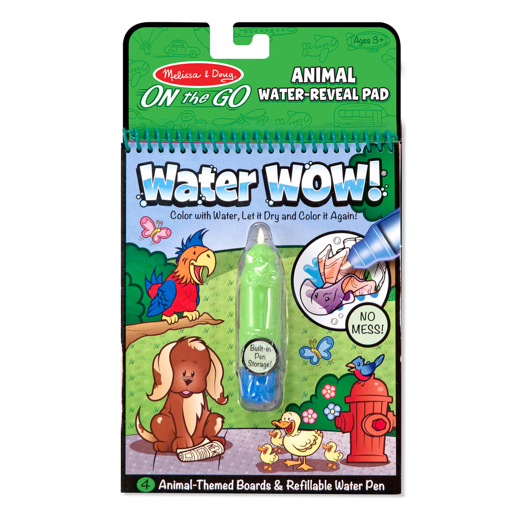 Pinta con agua - animales