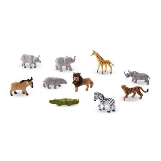 Set colección Safari - Mi Brontosaurio Azul