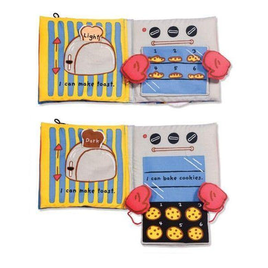 Libro suave pequeño chef - Mi Brontosaurio Azul