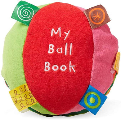 Libro suave de pelotas - Mi Brontosaurio Azul