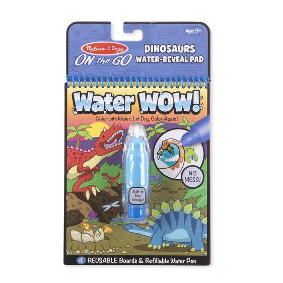 Pinta con agua - dinosaurios