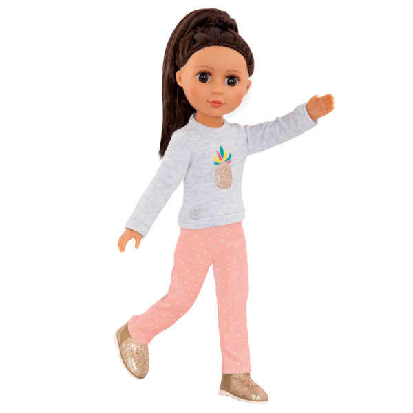 Outfit chaleco gris