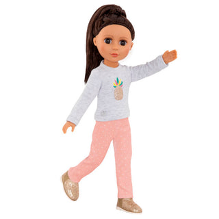Outfit chaleco gris