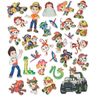 Pad stickers puffy reutilizables Paw Patrol - Jungla
