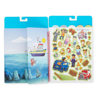Pad stickers reutilizables Paw Patrol - Bahía de aventuras