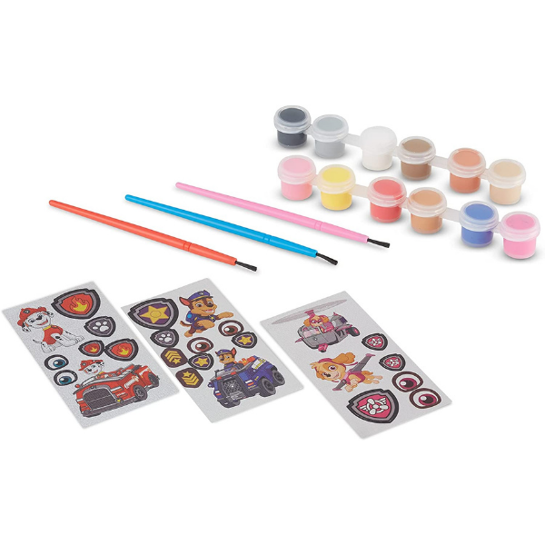 Set de figuras para pintar Paw Patrol