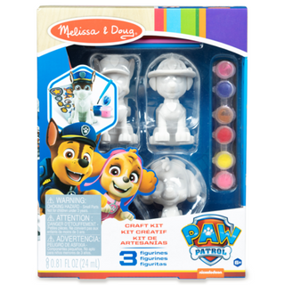 Set de figuras para pintar Paw Patrol