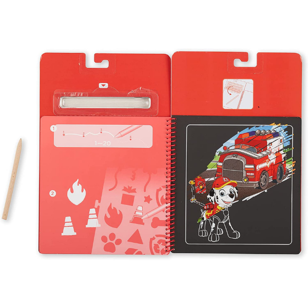 Set para raspar Paw Patrol Marshall