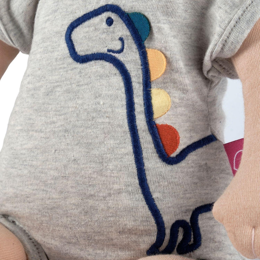 Muñeco Bonikka - bebé Kye - Mi Brontosaurio Azul