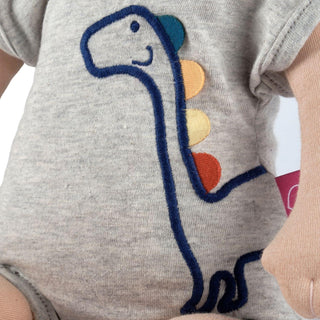 Muñeco Bonikka - bebé Kye - Mi Brontosaurio Azul