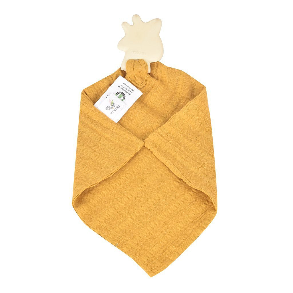 Trapito de apego y mordedor de jirafa - Mi Brontosaurio Azul