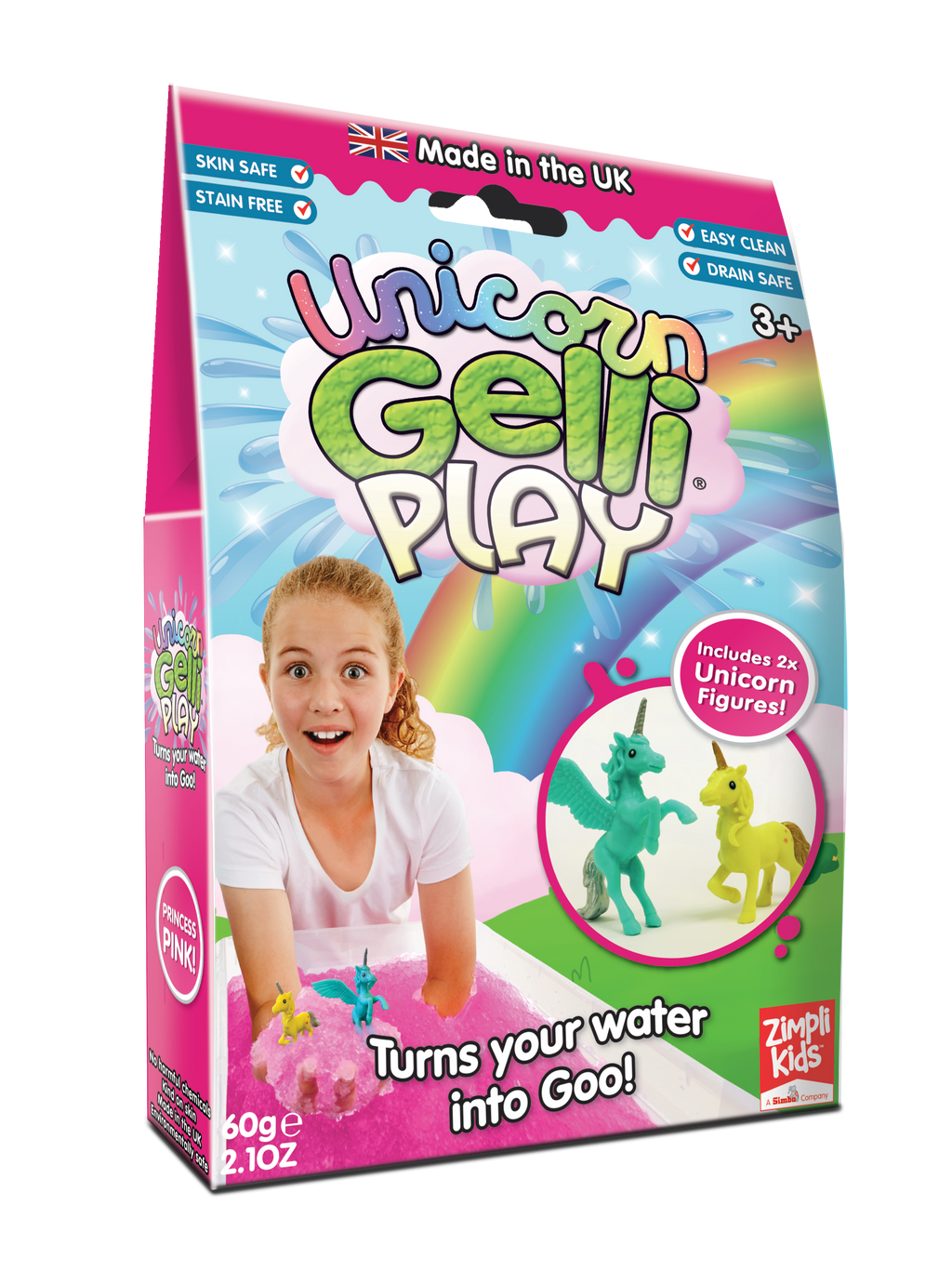 Unicorn Gelli Play - 60gr - Zimpli Kids