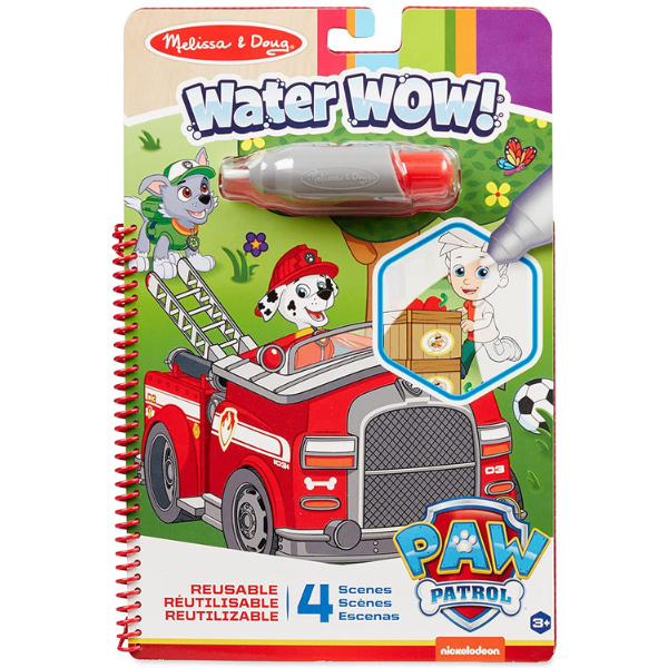 Pinta con agua - Paw Patrol Marshall
