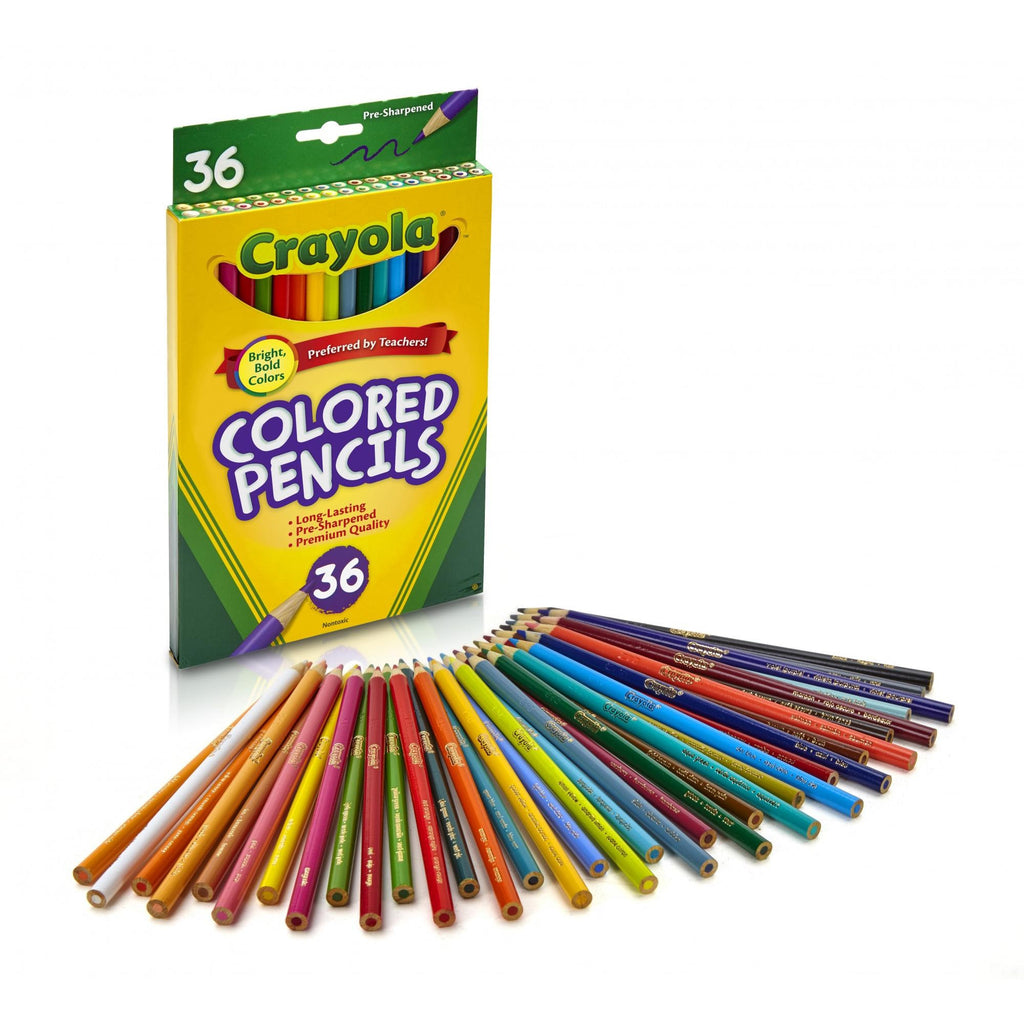 Crayola colores largos - cajita x 36 uds.