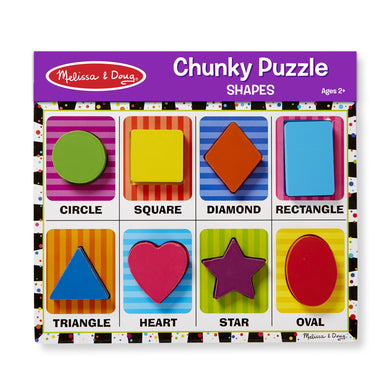 Rompecabeza chunky formas