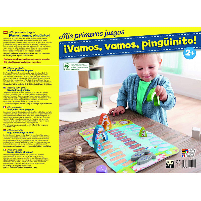 Mis primeros juegos - ¡Vamos, vamos, pingüinito!