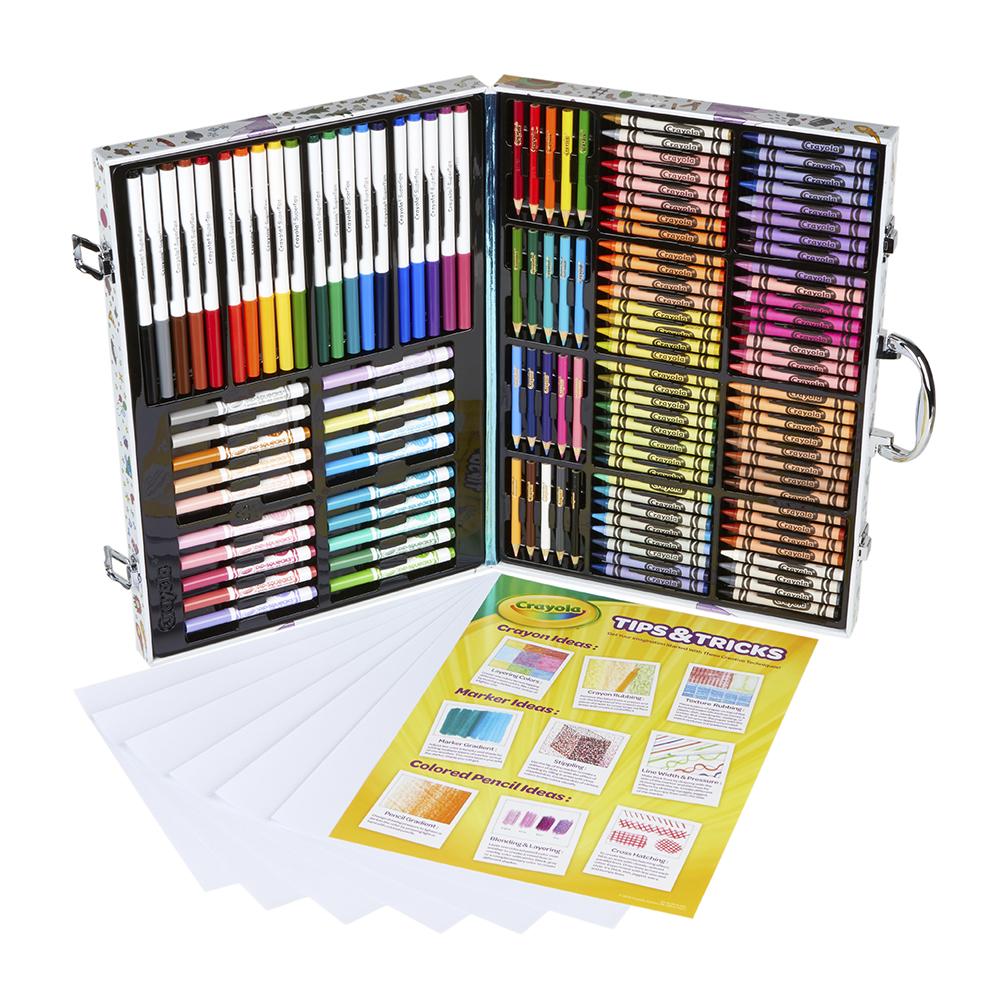 Crayola set de arte inspiration - maletín x 140 pzas