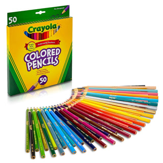 Crayola colores largos - cajita x 50 uds. - Mi Brontosaurio Azul