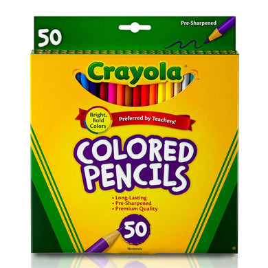 Crayola colores largos - cajita x 50 uds. - Mi Brontosaurio Azul