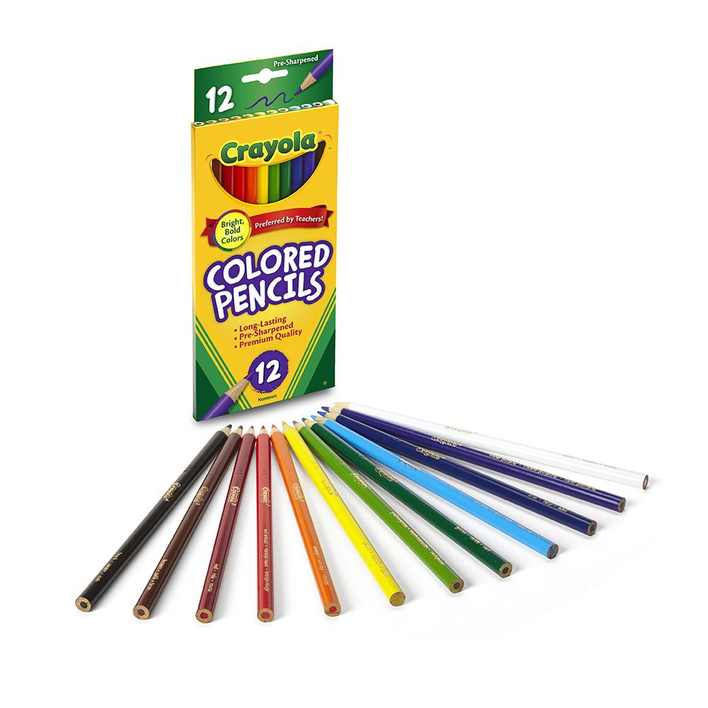Crayola colores largos - cajita x 12 uds.