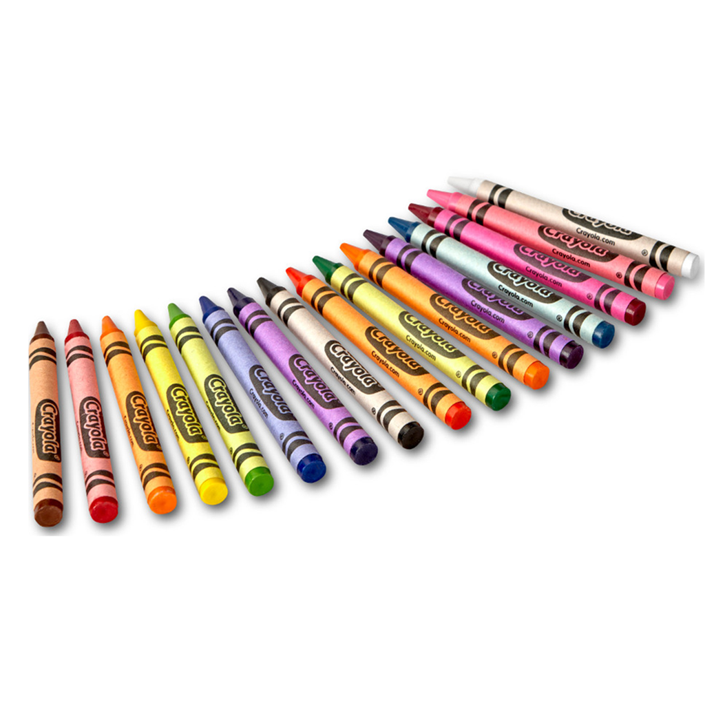 Crayola crayones delgados - cajita x 16 uds.