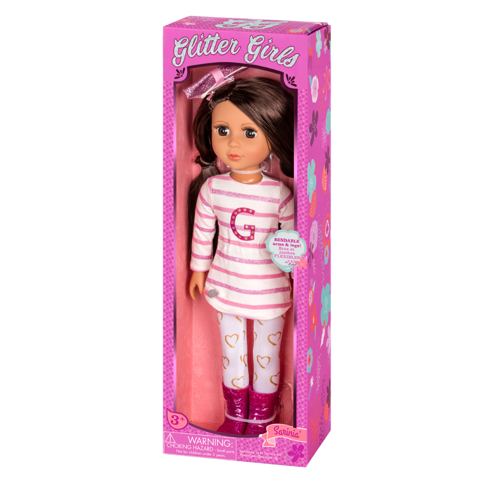 Muneca Sarinia Glitter Girls Mi Brontosaurio Azul