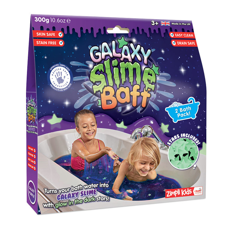 Galaxy Slime Baff (2 use) - 300gr  - Zimpli Kids