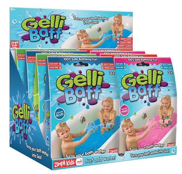 Gelli Baff Mixed Colours (1 use) - 300gr  - Zimpli Kids