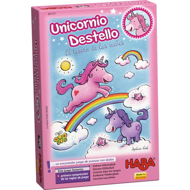Unicornio Destello – El Tesoro de las Nubes