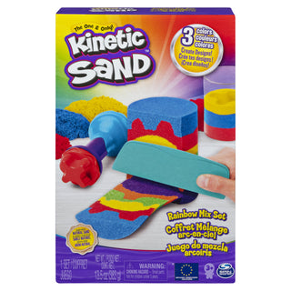 Kinetic Sand set rainbow mix
