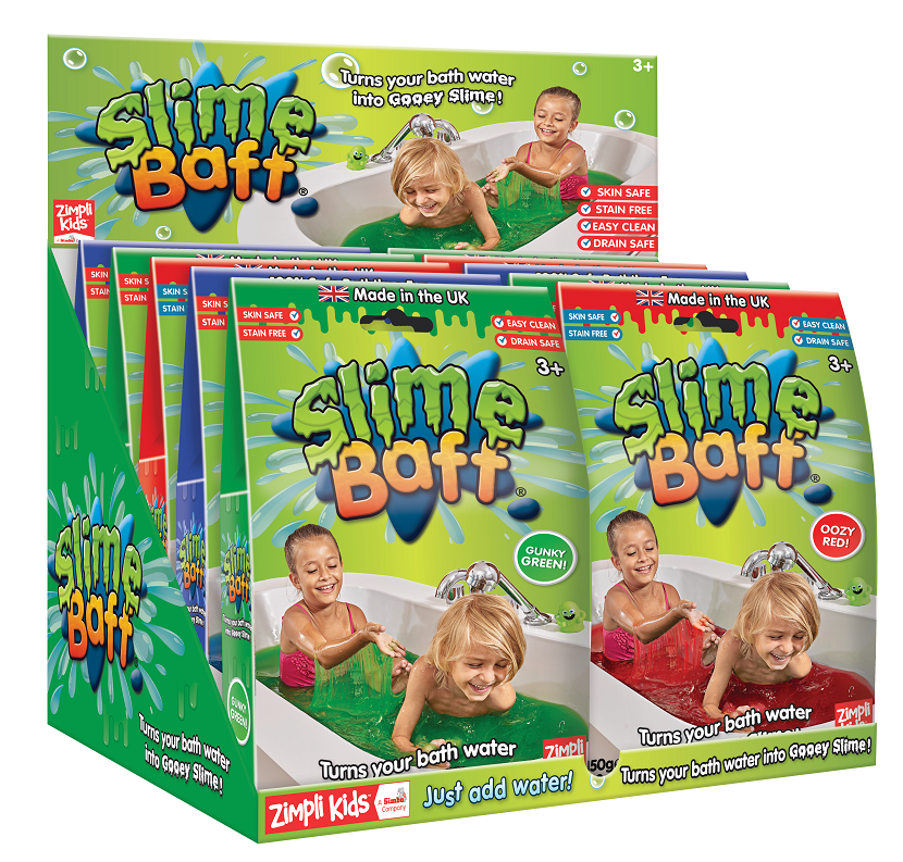 Slime Baff Mixed Colours (1 use) - 150gr  - Zimpli Kids